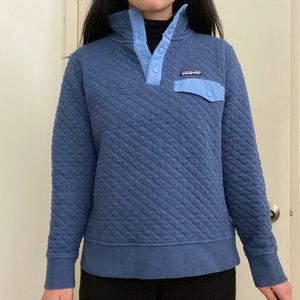 Patagonia organic cotton quilt snap-t pullover